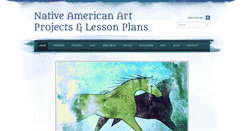 Desktop Screenshot of nativeamericanactivities.com