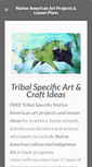 Mobile Screenshot of nativeamericanactivities.com